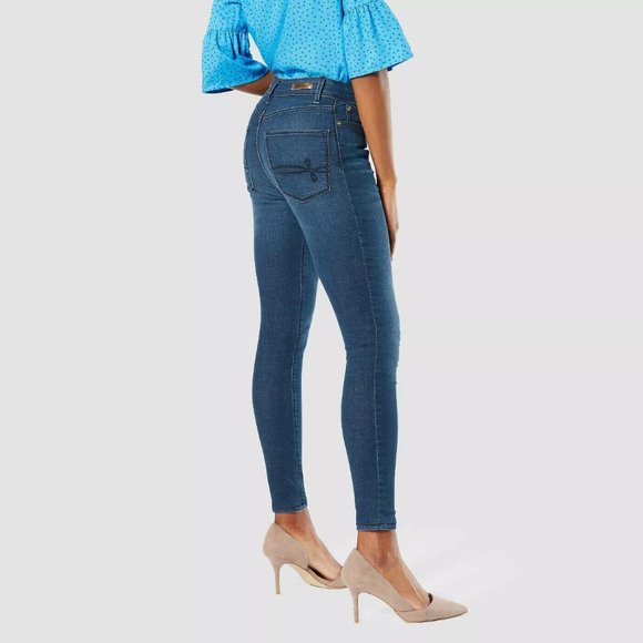 Levi’s Denizen Womens Button Fly High Rise Ankle Jegging Jeans Sz 5/27 NWT - Picture 4 of 6